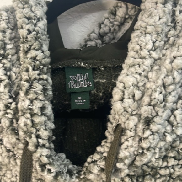 Wild Fable - Cropped sherpa pullover - Picture 4 of 4